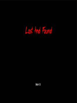 Lost and Found