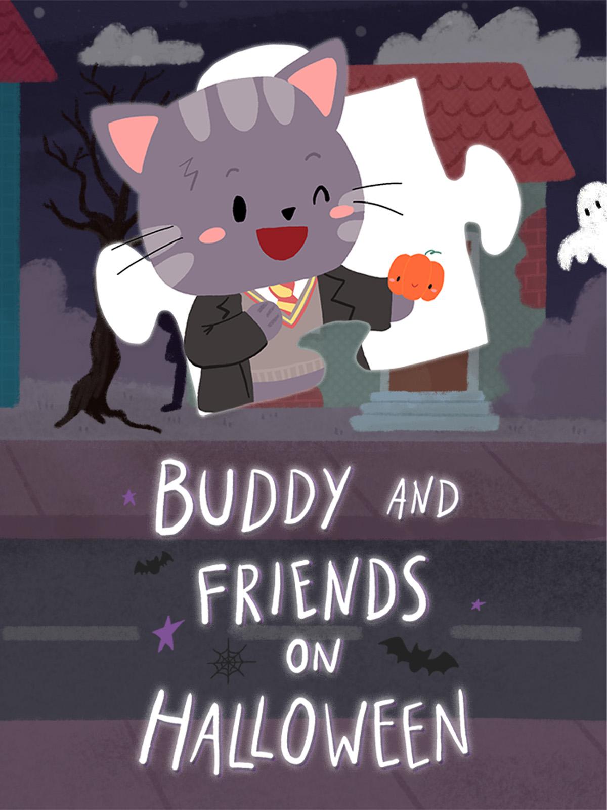 Buddy and Friends on Halloween