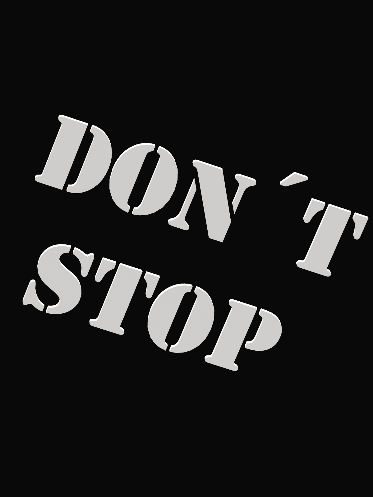 Don´t STOP